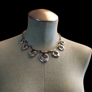 Swirl Pendant Necklace